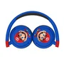 OTL Technologies Super Mario SM1001 Auriculares Infantiles Azul y Rojo