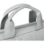 Rivacase 7522 Maletín para Portátil 14" Prater Gris/Azul - Resistente al Agua, Poliéster Reciclado con Correa de Hombro