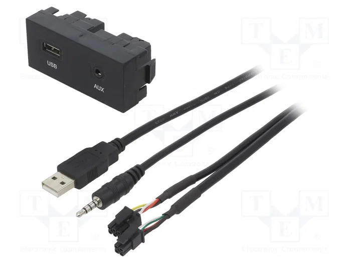 PER.PIC. Adaptador USB/AUX para SsangYong Tivoli (2015+) PER.PIC. Adaptador USB/AUX para SsangYong Tivoli (2015+)