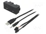 PER.PIC. Adaptador USB/AUX para SsangYong Tivoli (2015+)