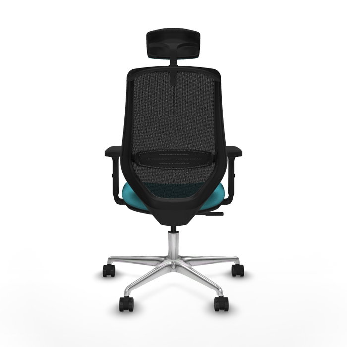 PIQUERAS Y CRESPO Silla de oficina Mardos con mecanismo Sincro, Turquesa y Negro PIQUERAS Y CRESPO Silla de oficina Mardos con mecanismo Sincro, Turquesa y Negro