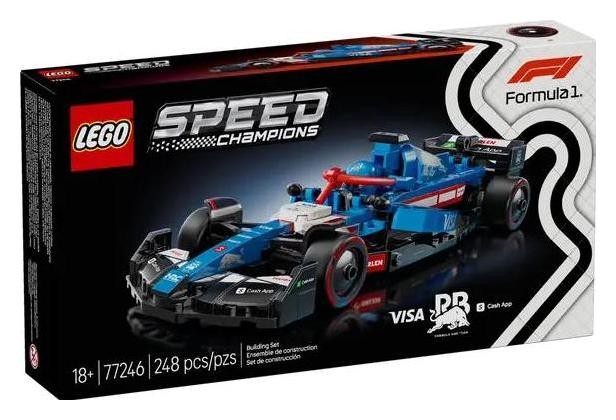 LEGO Speed Champions Visa Cash App RB VCARB 01 F1 Racing Car 77246