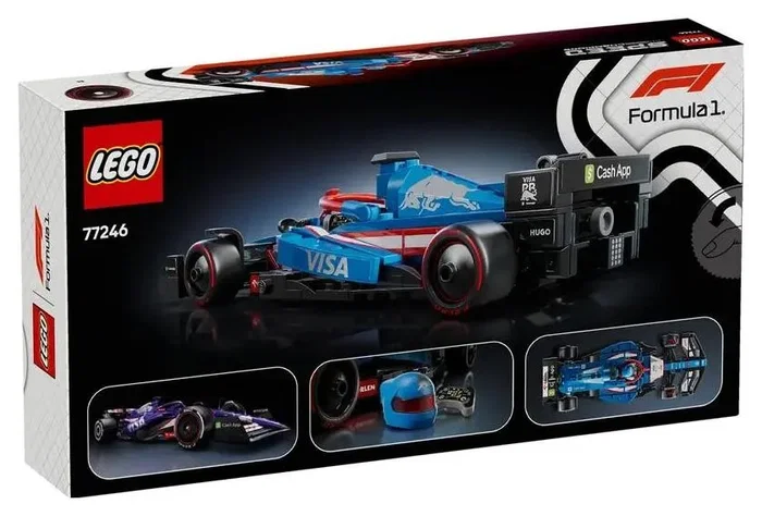 LEGO Speed Champions Visa Cash App RB VCARB 01 F1 Racing Car 77246