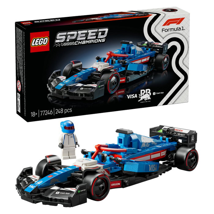 LEGO Speed Champions Visa Cash App RB VCARB 01 F1 77246