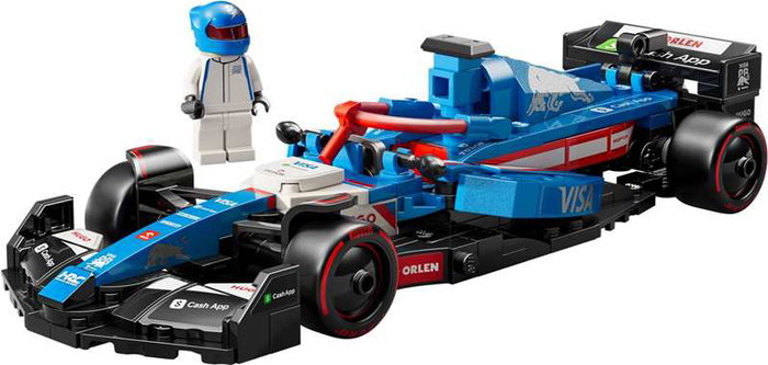 Lego - Set de construcción Speed Champions Coche de Fórmula 1 Visa Cash App RB VCARB 01 - Juego de construcción