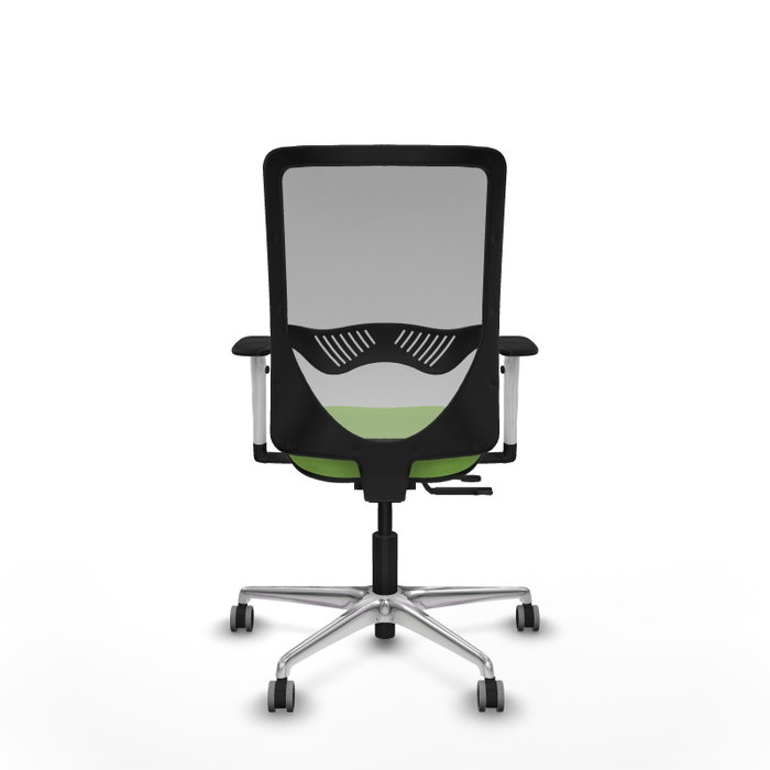 PIQUERAS Y CRESPO Silla de oficina Zulema Pistacho/Gris con mecanismo Sincro/Traslack PIQUERAS Y CRESPO Silla de oficina Zulema Pistacho/Gris con mecanismo Sincro/Traslack