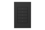 Crestron Horizon 2 HZ2-KPCN-B Keypad con Comunicación Cresnet, Grabado Estándar, Color Negro