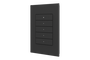 Crestron Horizon 2 HZ2-KPCN-B Keypad con Comunicación Cresnet, Grabado Estándar, Color Negro