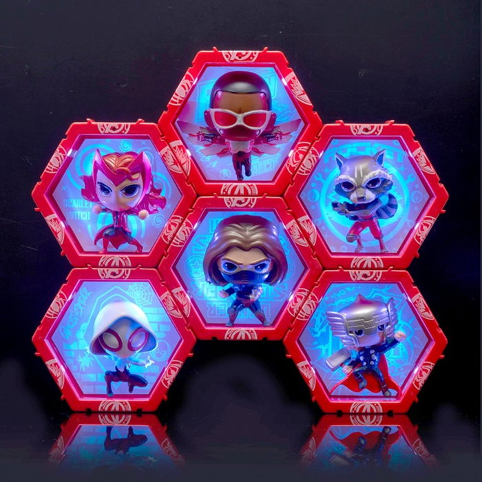 Wow! Pod Figura Marvel Scarlet Witch con Sensor de Movimiento y Luz - Figura Coleccionable Wow! Pod Figura Marvel Scarlet Witch con Sensor de Movimiento y Luz - Figura Coleccionable