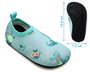 KioKids Verde Cocodrilos Eur 23 Zapatos Acuáticos Infantiles Playa Piscina