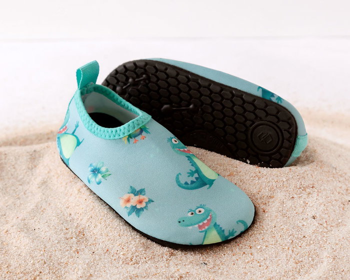 KioKids Verde Cocodrilos Eur 23 Zapatos Acuáticos Infantiles Playa Piscina