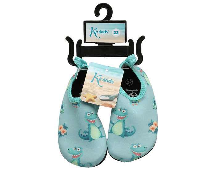 KioKids Verde Cocodrilos Eur 23 Zapatos Acuáticos Infantiles Playa Piscina