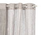 Giftdecor Cortina Gris Rayas 140 x 260 cm Ancho 24 cm x Alto 5 cm x Largo 36 cm 100% Poliester (Set de 6)