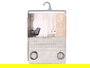 Giftdecor Cortina Gris Rayas 140 x 260 cm Ancho 24 cm x Alto 5 cm x Largo 36 cm 100% Poliester (Set de 6)
