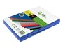 Liderpapel Tapas de Encuadernación Polipropileno A4 0.8mm Azul Opaco Paquete de 50 Unidades