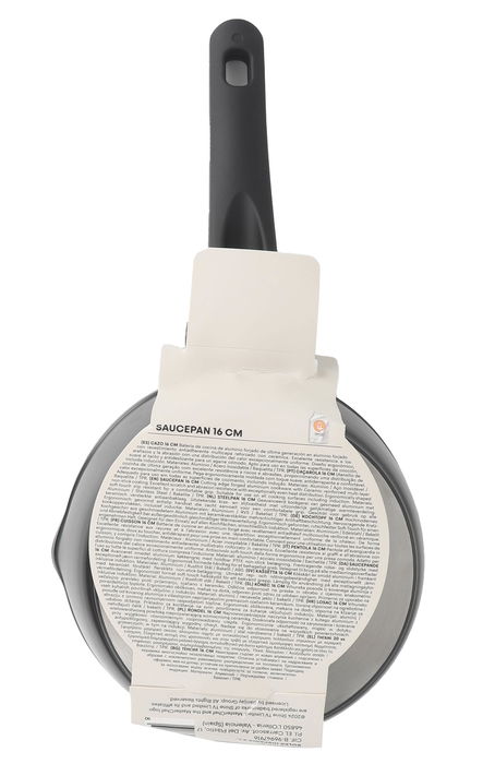 Masterchef Cazo de 16 cm de Aluminio Forjado, 2.8 mm, 3 Capas (6 Unidades)