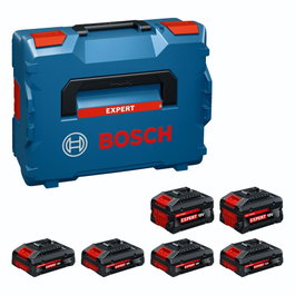 Bosch Set de Baterías Professional 18V EXPERT (4x 4.0 Ah EXBA18V-40 + 2x 8.0 Ah EXBA18V-80)