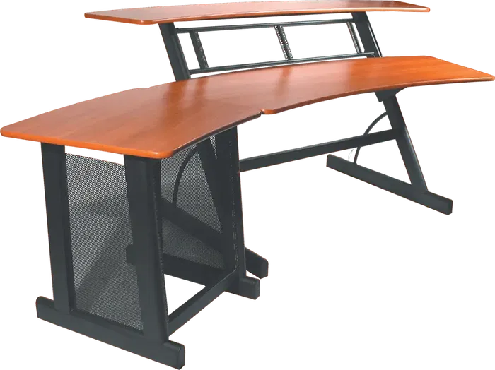 QUIKLOK Soporte Rack 12U con Bandeja Superior Cerezo 735x610x530 mm QUIKLOK Soporte Rack 12U con Bandeja Superior Cerezo 735x610x530 mm