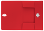 Leitz Carpeta Recycle de 3 solapas Rojo A4
