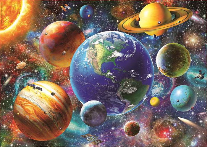 Educa Puzzle 500 Piezas Sistema Solar