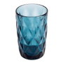 San Ignacio Vaso de cristal con relieve modelo Aqua, 350 ml, 4 uds