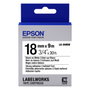 Epson LabelWorks LK-5WBW Cinta de etiquetas resistente Negro sobre blanco 1,8 cm x 9 m