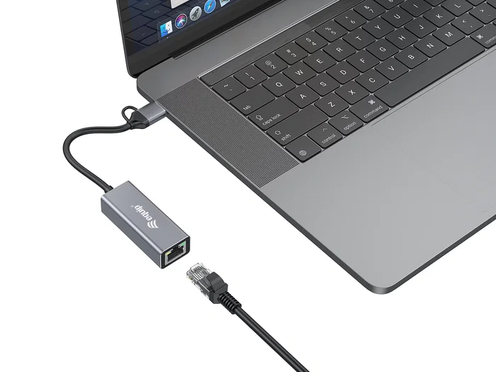 Equip Adaptador de Red USB-C y USB-A a 2.5 Gigabit Ethernet RJ45