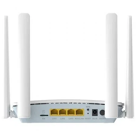 D-Link G403C/E Router 4G LTE Inalámbrico con WiFi N300 2.4GHz para hasta 32 Dispositivos, 4 Antenas Externas 5dBi, WAN Failover y Seguridad WPA3