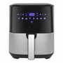 Edm Freidora de aire con pantalla LED 5 l con regalo de papel de freidora
