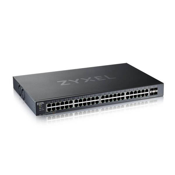 Zyxel XGS1935-52-EU0101F Switch Gestionado 48 Puertos Gigabit + 4 SFP+ 10GbE L3 Lite Rack 1U