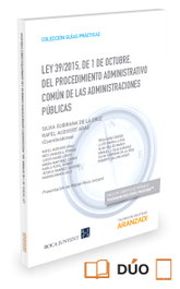 ARANZADI, LEY 39/2015, DE 1 DE OCTUBRE, DEL PROCEDIMIENTO ADMINISTRATIVO COMUN DE LAS ADMINISTRACIONES PUBLICA - Silvia Subirana de la Cruz