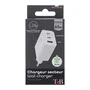 TNB Cargador GaN 65W con 2 USB-C y 1 USB-A - Blanco