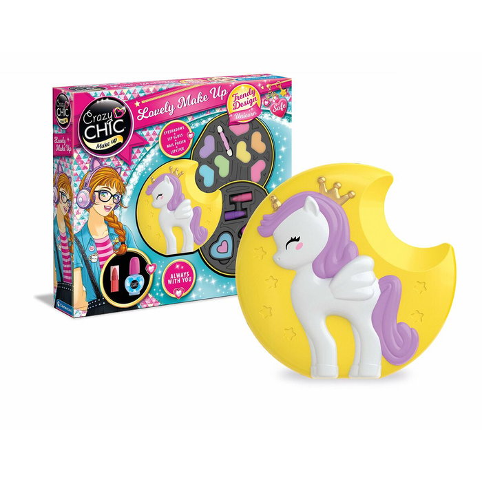 Clementoni Set de Maquillaje Unicornio Crazy Chic