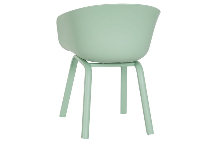 DKD Home Decor Silla Scandi Shenglong 4 Verde Menta 52 x 78 x 60 cm