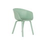 DKD Home Decor Silla PP Metal Verde Menta