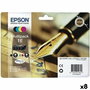 Cartucho de Tinta Original Epson Negro/Cian/Magenta/Amarillo (8 Unidades) (1 unidad)