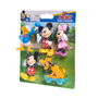 Just Play Pack 5 Figuras Mickey Mouse Disney Coleccionables +3 años - Mickey, Minnie, Donald, Pluto - Multilingüe