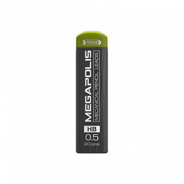 Erich Krause Set de 20 Minas Recambio 20345 para Portaminas 0.5 MM HB