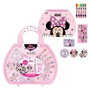 CERDÁ Maletín de Papelería Coloreable Minnie Disney Infantil 23x24x4cm