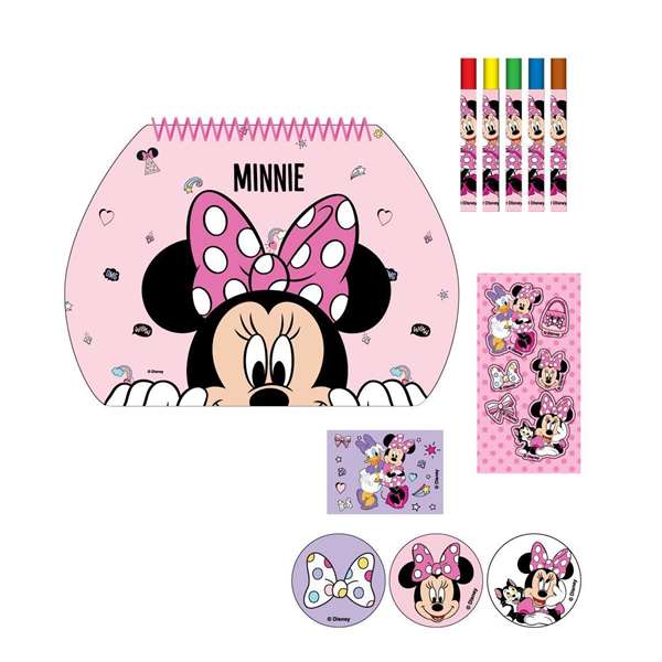 Cerdà Set Papelería Coloreable Maletín Minnie 23.0 x 20.0 x 4.0 cm