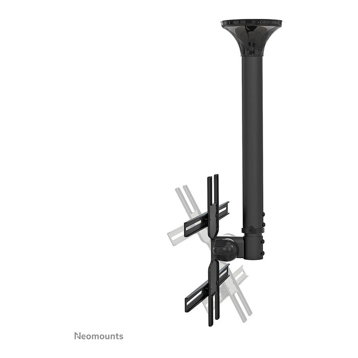 Neomounts Soporte de Techo para TV/Monitor hasta 60" (152 cm) 35KG FPMA-C400BLACK Negro