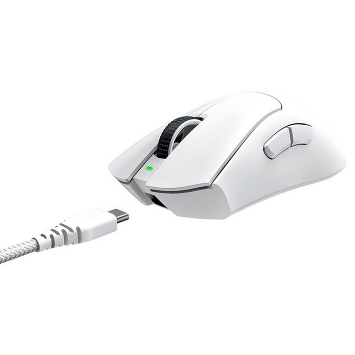 Razer DeathAdder V3 Pro Ratón Gaming Inalámbrico Blanco RZ01-04630200-R3G1
