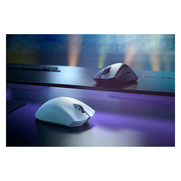 Razer DeathAdder V3 Pro Ratón Gaming Inalámbrico Blanco RZ01-04630200-R3G1