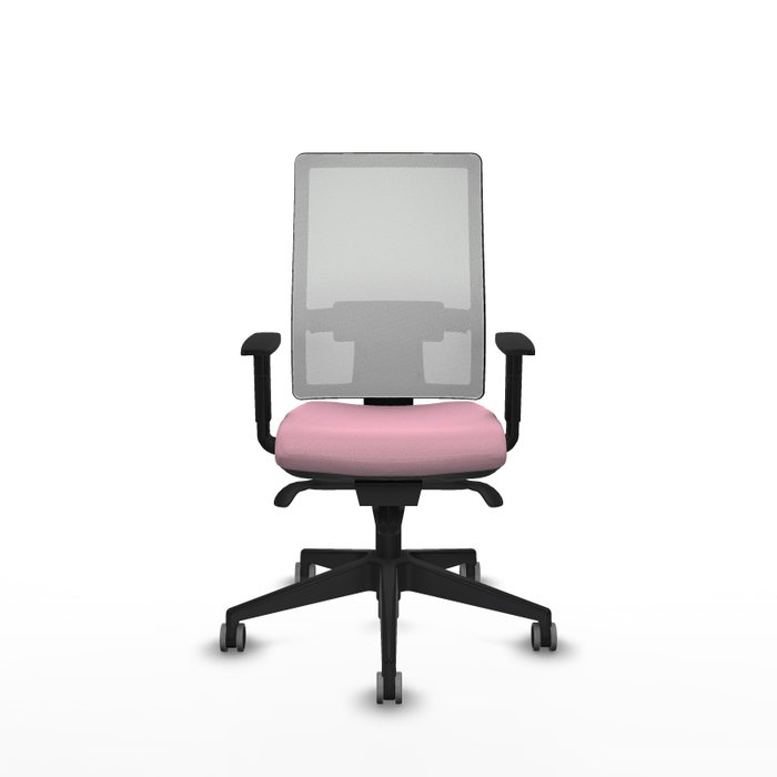 PIQUERAS Y CRESPO Silla de oficina Horna, mecanismo Sincro, Rosa y Blanco PIQUERAS Y CRESPO Silla de oficina Horna, mecanismo Sincro, Rosa y Blanco
