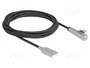 DeLOCK Cable USB 2.0 Tipo-A a USB Tipo-C™ angular con LED y carga rápida 60 W 2 m