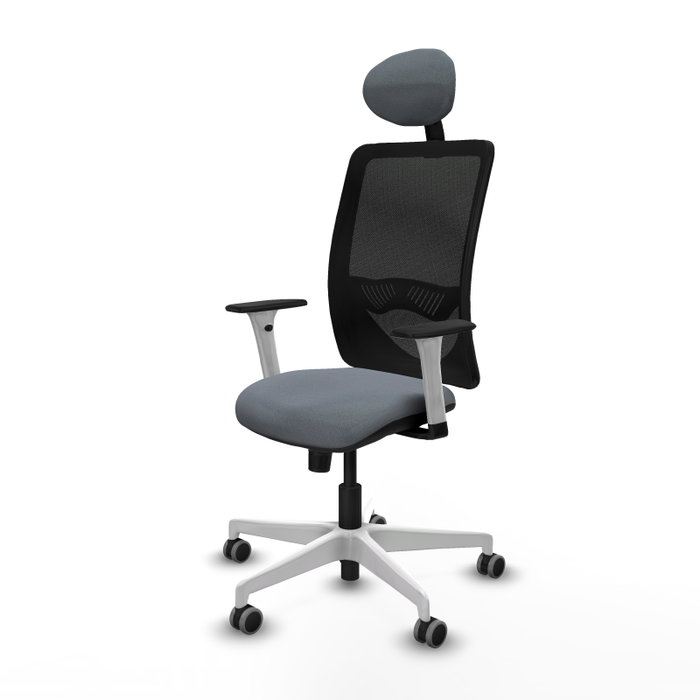 PIQUERAS Y CRESPO Silla de Oficina Zulema con Mecanismo Sincro Gris PIQUERAS Y CRESPO Silla de Oficina Zulema con Mecanismo Sincro Gris
