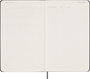 Moleskine DHUNDB12WN301 Agenda 12 Meses Semanal Sin Fecha Tapa Dura L 13 x 21 cm Negra