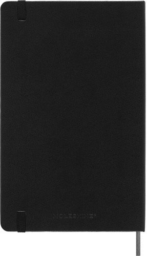 Moleskine DHUNDB12WN301 Agenda 12 Meses Semanal Sin Fecha Tapa Dura L 13 x 21 cm Negra