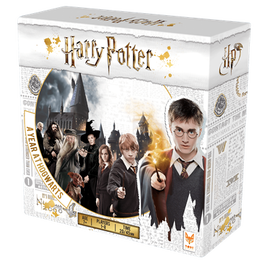 Juego de Mesa Harry Potter: Un Año en Hogwarts - Cooperativo o Competitivo para 1+ Jugadores con Misiones, Duelos y Cartas de Hechizos