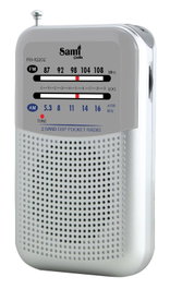 SAMI Radio sami 2 bandas mini recepción hq con auricular